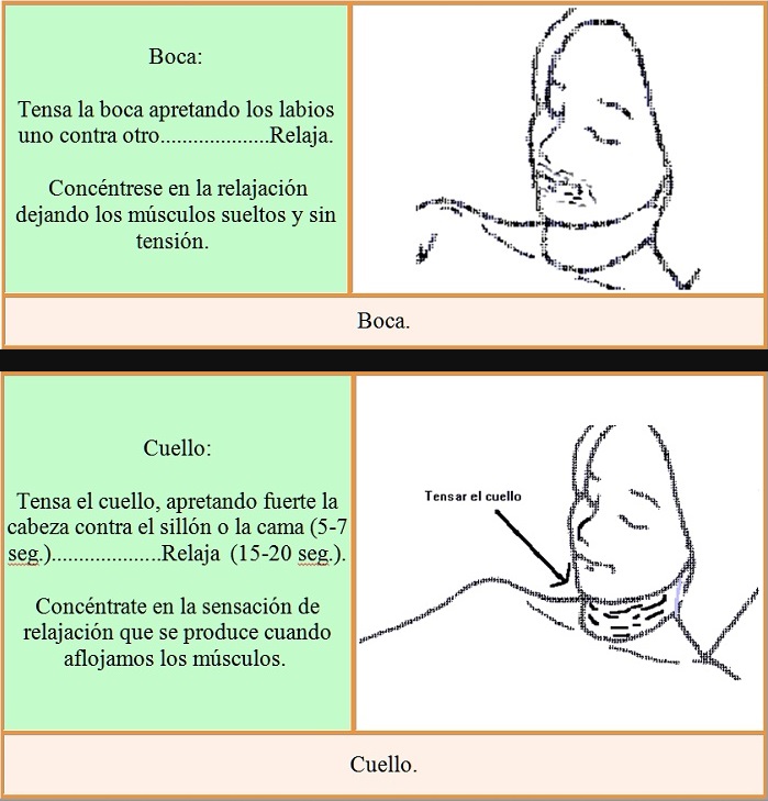 técnica de relajación muscular