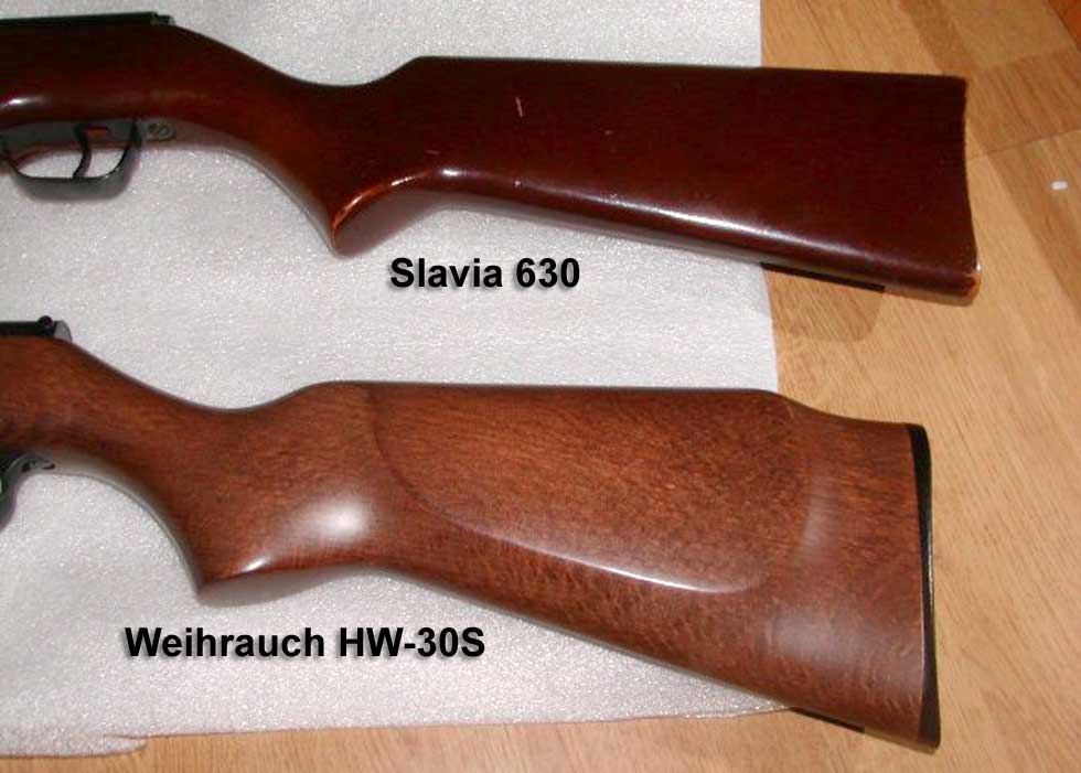 Slavia 630 vs. Weihrauch HW-30S